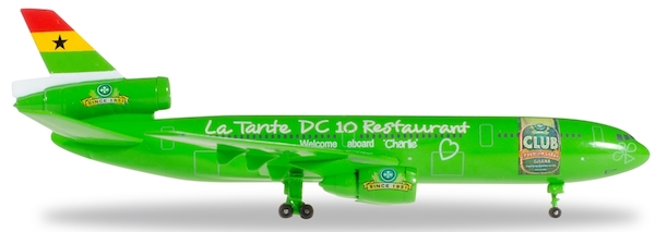 Douglas DC10 La Tante Douglas DC10 "Restaurant" Herpa Wings Club Model 529761