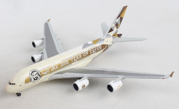 Herpa Wings 531948 Airbus A380 Etihad Airways 