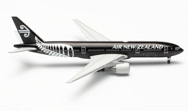Boeing 777-200 Air New Zealand All Blacks ZK-OKH Herpa Wings Club Edition  535274
