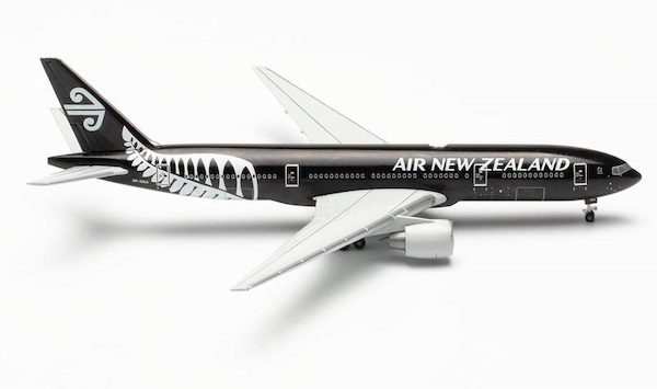 Boeing 777-200 Air New Zealand All Blacks ZK-OKH Herpa Wings Club Edition 535274