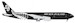Boeing 777-200 Air New Zealand All Blacks ZK-OKH Herpa Wings Club Edition