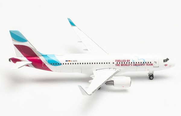Airbus A320 Eurowings "Fuelled By The World's Greatest Team" D-AIZS 535533