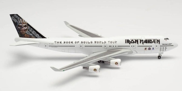 Boeing 747-400 Iron Maiden Ed Force One Book o Souls W.T. 16 TF-AAK  535564
