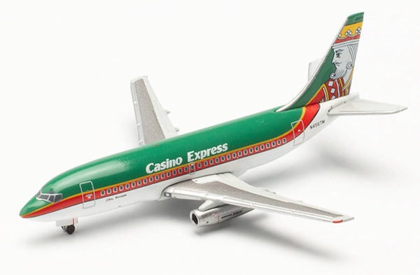 Boeing 737-200 Casino Express King of Diamonds N456TM 535694