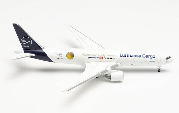Boeing 777-200F Lufthansa Cargo Sustainable Fuel DB Schenker D-ALFG 536103