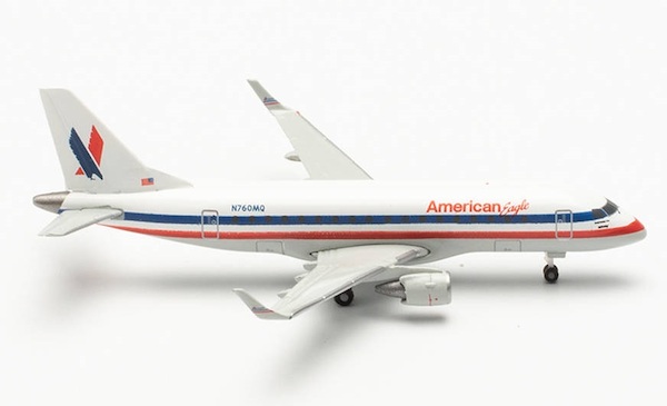 Embraer ERJ170 American Eagle / Envoy Air Heritage livery N760MQ 536196