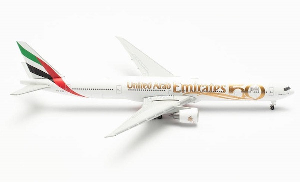 Boeing 777-300ER Emirates UAE 50th Anniversary A6-EGE 536219