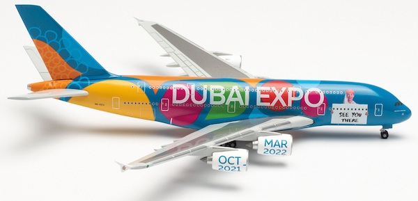 Airbus A380 Emirates Expo 2020 Dubai Be Part of the Magic A6-EEU  536288