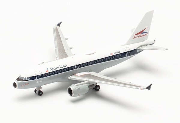 Airbus A319 American Airlines / Allegheny Heritage N745NJ 536608
