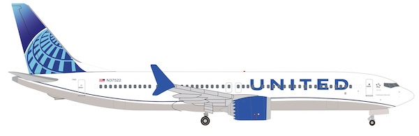 Boeing 737 MAX 9 United Airlines N37522 536691