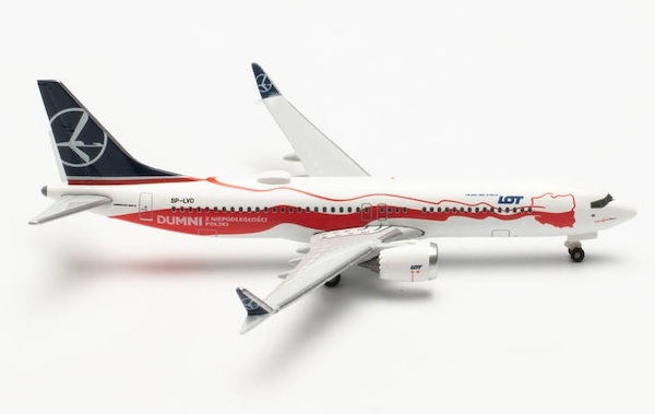 Boeing 737 MAX 8 LOT "Proud of Poland's Independence" SP-LVD 536790