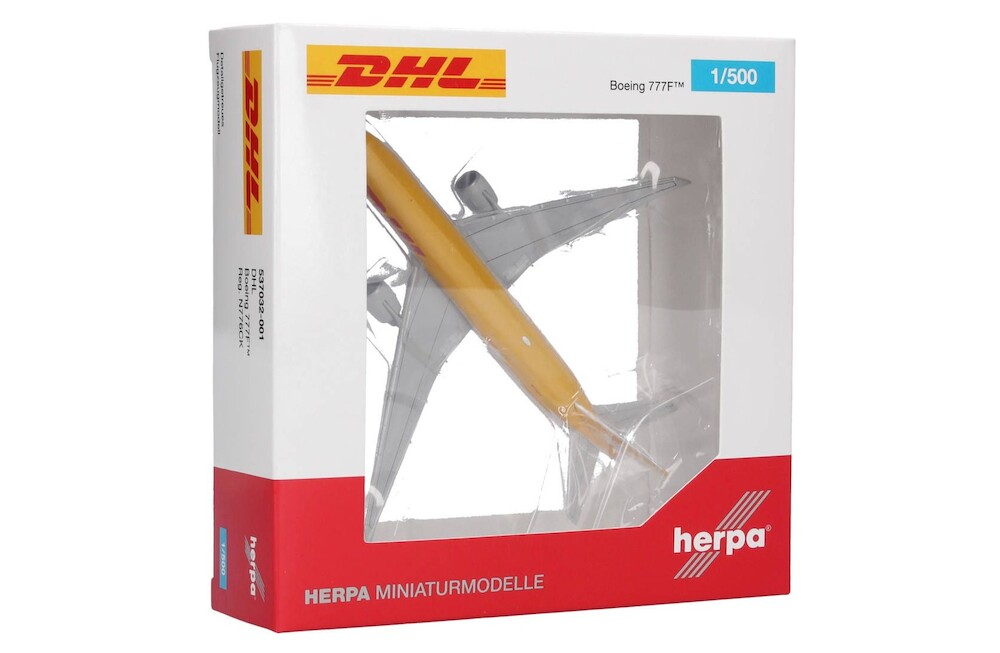 Herpa Wings 537032-001 Boeing 777-200F DHL / Kalitta air N776CK