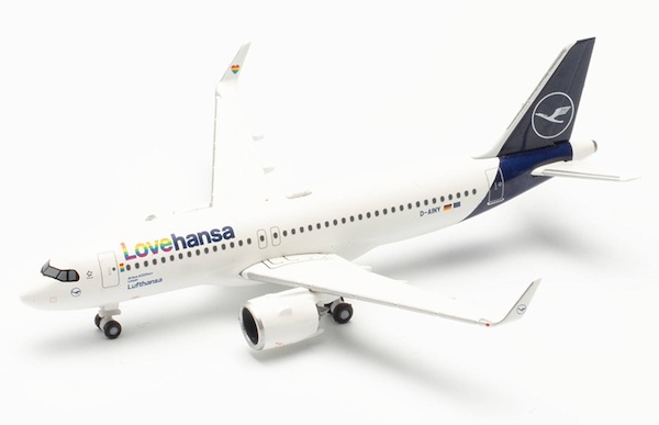Airbus A320neo Lufthansa Lovehansa D-AINY  537155