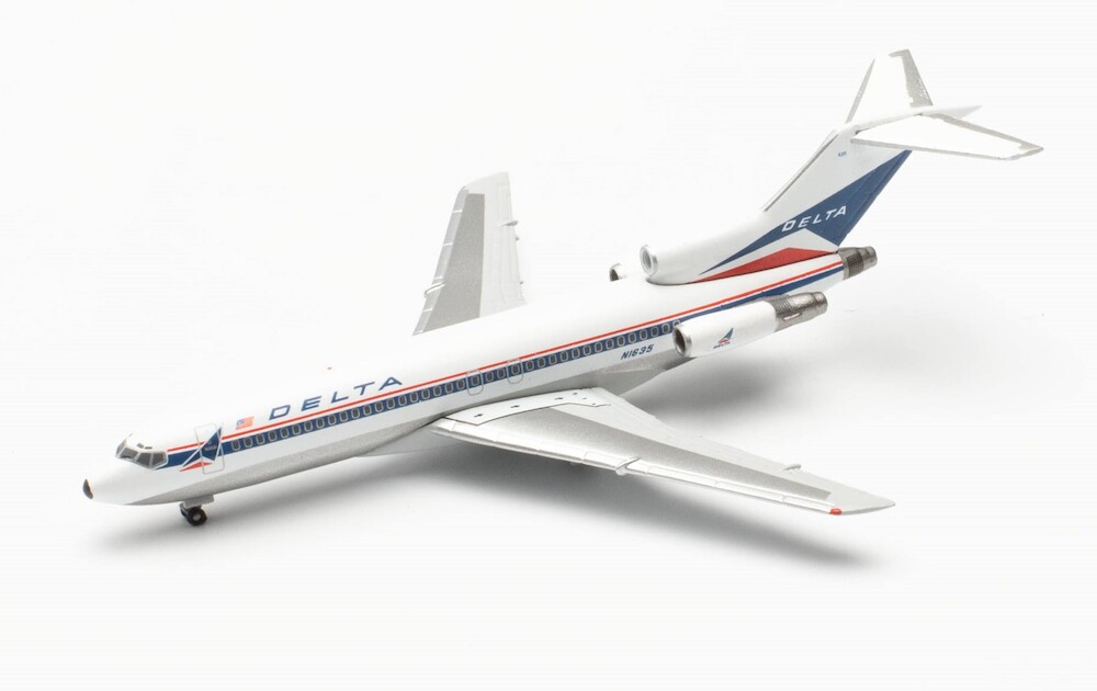 Herpa Wings 537278 Boeing 727-100 Delta Air Lines N1635