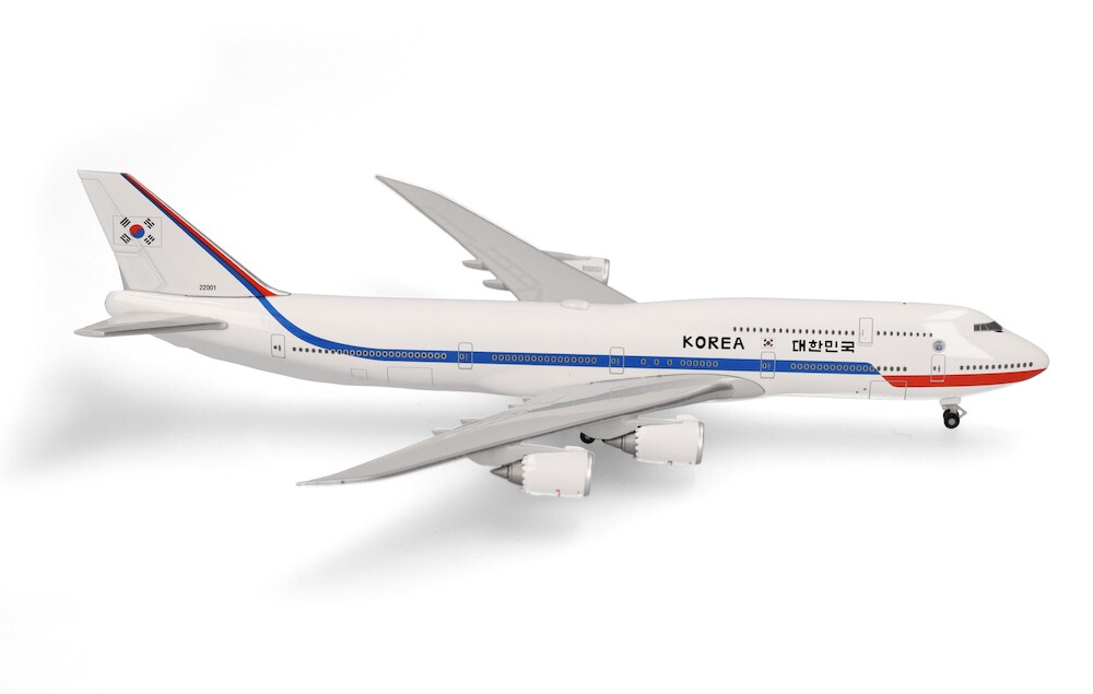 Herpa Wings 537513 Boeing 747-8 BBJ South Korea Government 22001