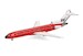 Boeing 727-200 Braniff International Solid Red N401BN