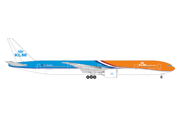Boeing 777-300ER KLM "Orange Pride 2023" PH-BVA  537773