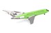 Boeing 727-100 Braniff International, solid lime green N300BN  537988