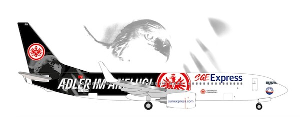 Boeing 737-800 Sun Express Eintracht Frankfurt - SGE Express TC-SPM  538107