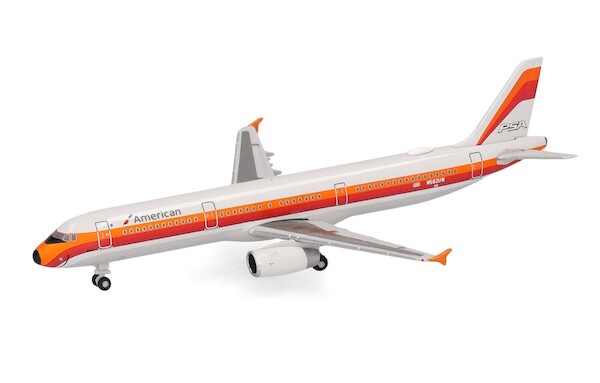 Airbus A321 American Airlines PSA Heritage livery N582UW  538244