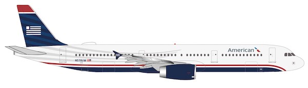 Airbus A321 American Airlines / US Airways Heritage livery N578UW 538251