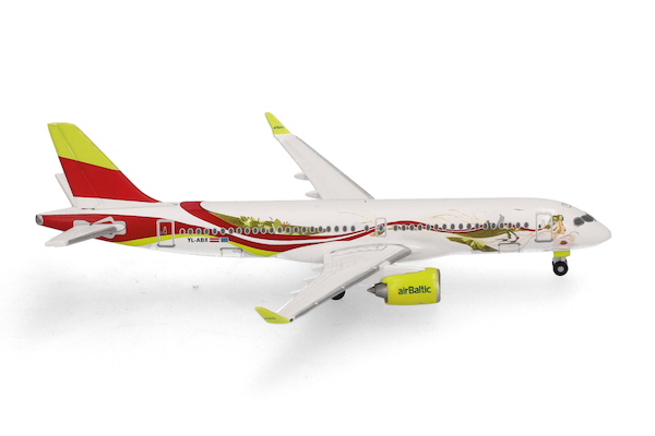 Airbus A220-300 airBaltic 50th A220 YL-ABX 538268