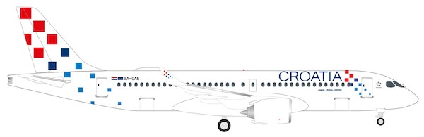 Airbus A220-300 Croatia Airlines "Zagreb" 9A-CAE 538275