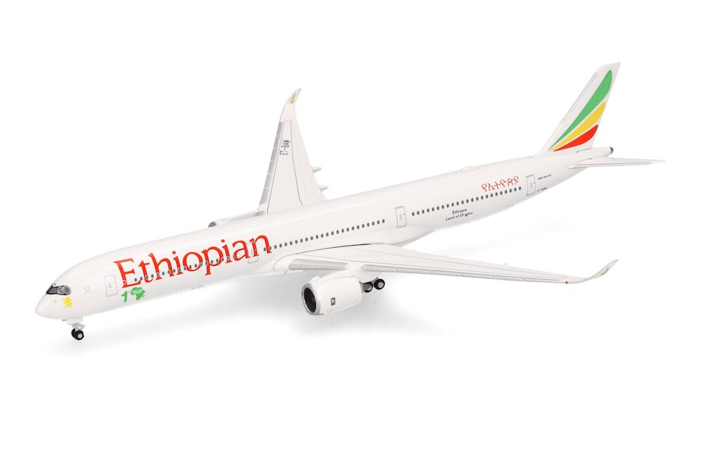Herpa Wings 538428 Airbus A350-1000 Ethiopian Airlines ET-BAW