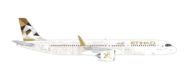 Airbus A321neo Etihad 20th Anniversary A6-AEN 538473