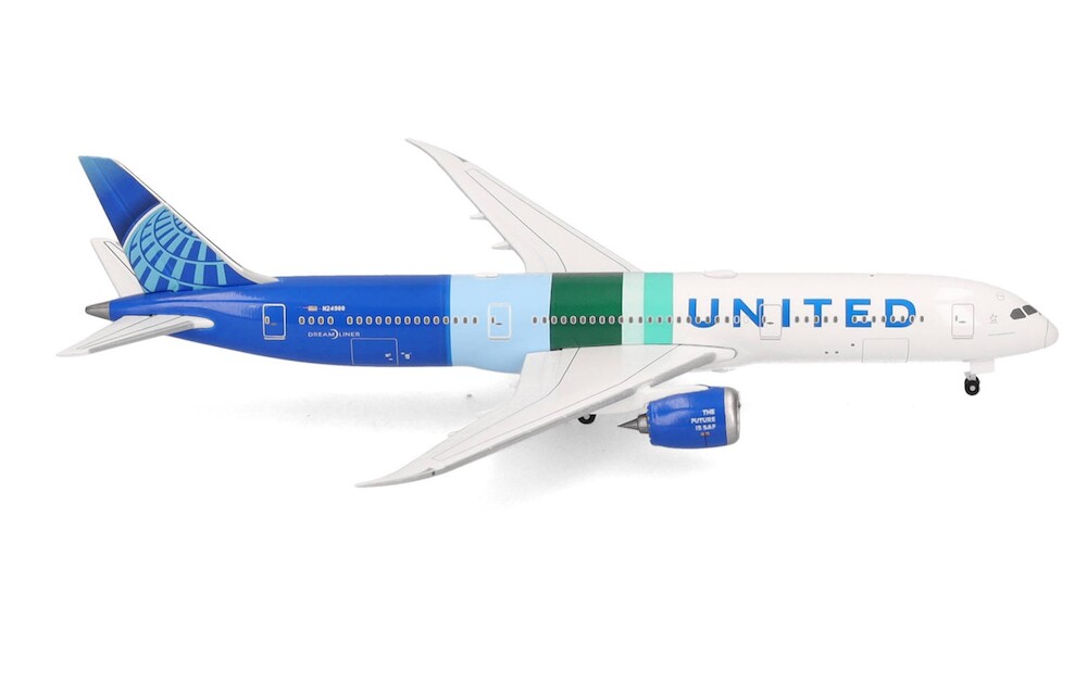 Herpa Wings 538565 Boeing 787-9 Dreamliner United Airlines 
