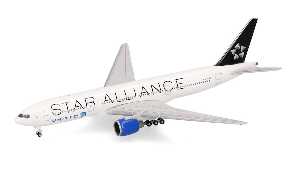 航空機・ヘリコプター herpa 1/200 UNITED B777-200 ScaleModelStore.com :: Herpa Wings 1:500 - 537353 - United