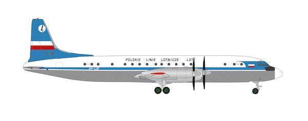 Ilyushin IL-18 LOT Polish Airlines (original delivery colors) SP-LSF 538787