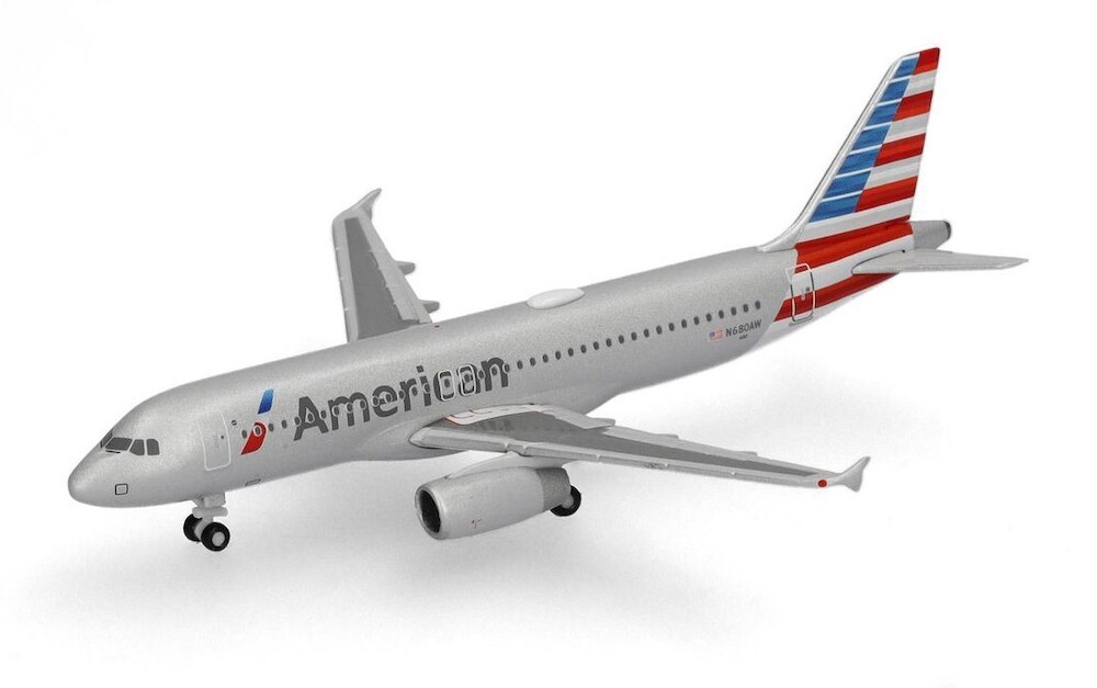 Herpa Wings 538879 Airbus A320 American Airlines N680AW