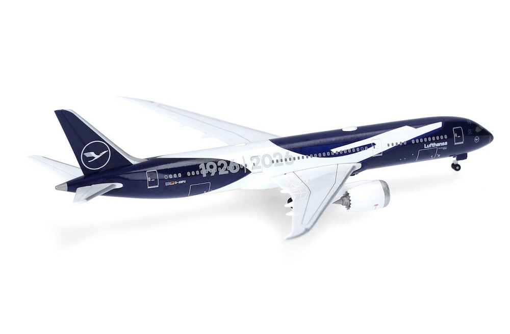 Herpa Wings 538947 Boeing 787-9 Dreamliner Lufthansa 100 Jahre D-