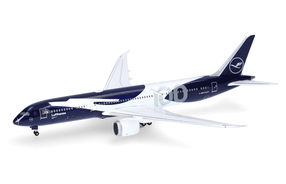 Herpa Wings 538947 Boeing 787-9 Dreamliner Lufthansa 100 Jahre D-