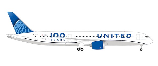 Boeing 787-9 Dreamliner United Airlines 100 Years N61101  539050
