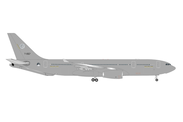 Airbus A330-200 MRTT NATO multinational multirole tanker transport, Eindhoven T-057 KLU 539166
