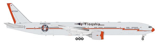 Boeing 777-300ER American Airlines Flagship Heritage N735AT 539173