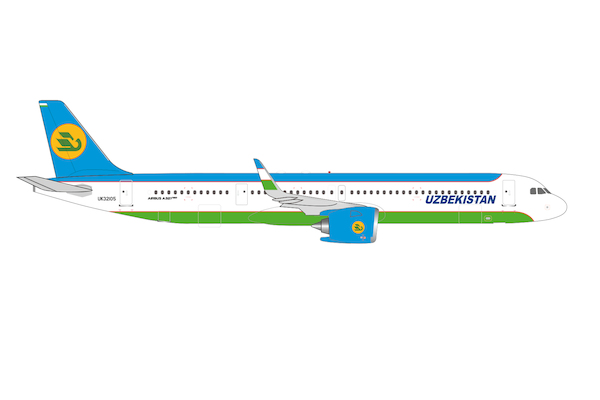 Airbus A321neo Uzbekistan Airways UK32105 539197