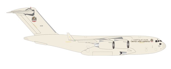 C17A Globemaster Gl. III United Arab Emirates Air Force desert 1228  539395