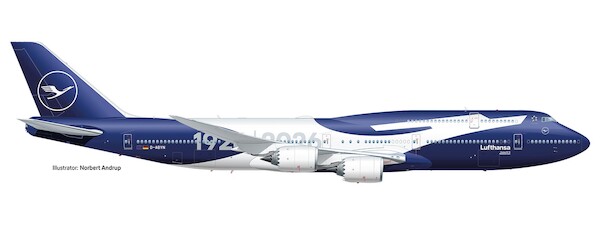Boeing 747-8 Lufthansa 100 years D-ABYN  539500