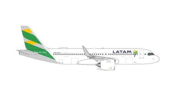 Airbus A320neo LATAM Airlines Brasil Brazil Flag PR-XBG 539746