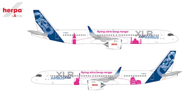 Airbus A321XLR FT01 Prototype Airbus Industrie "flying xtra long range" F-WXLR 539845