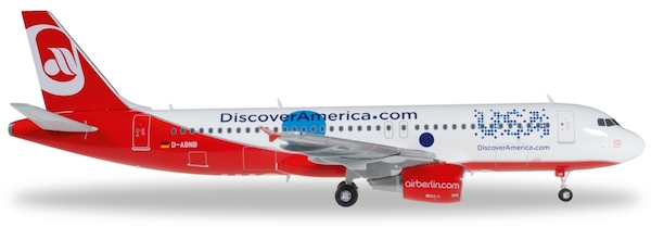 Airbus A320 Air-Berlin "Discover USA" D-ABNB 557306