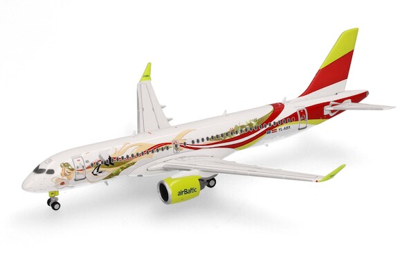 Airbus A220-300 airBaltic "50th A220" YL-ABX  562850