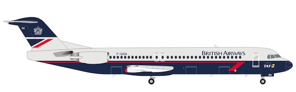 Fokker 100 British Airways / TAT F-GIOA 572262