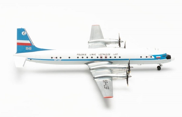 Ilyushin IL18 LOT Polish Airlines SP-LSF 572446