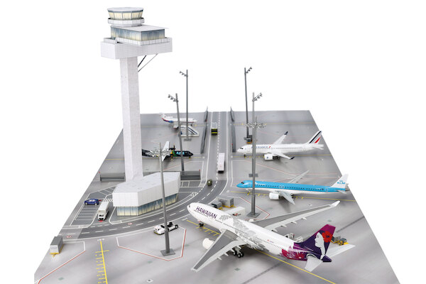 Airport Accessories Luchtverkeerstoren (kartonnen bouwpakket) 573061