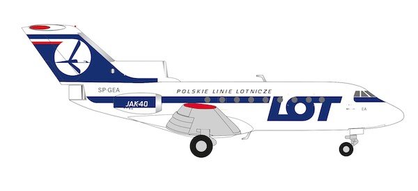 Yakovlev Yak-40 LOT Polish Airlines SP-GEA 573139