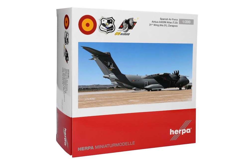 Herpa Wings 573191 Airbus A400M T.23 Spanish Air Force 31 Wing (A